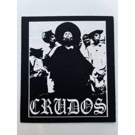 Punk Rock Crudos Cloth Patch Sew On Badge Punk Rock  4.5" X 4" (CP363)