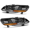 OCPTY Headlight Assembly Pair Replacement For 1998-2002 for Honda for
