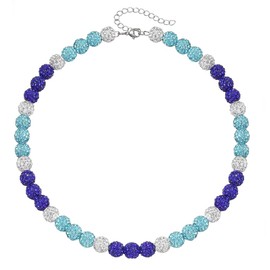 TOEECY Necklace for Men Women Philadelphia Baseball Necklace Sparkling Rhinestones Inspired Pearl Chains Athletes Sports Necklace Jewellery Gifts for Baseball Team Lovers, soft pottery