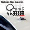 A ABSOPRO 1 Satz Auto Vorne Scheibe Waschdüse Kit für