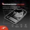 A-Premium Transmission Oil Pan with Drain Plug Compatible with Mazda
