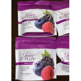 Juice Plus+ 6 bags of Juice Plus+ BERRY BLEND + - Blended Fruit & Veg Juice Chewables (120)