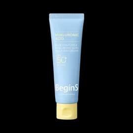 Jeongsaemmul Begins by JUNGSAEMMOOL Blue Chamomile Hyaluronic Acid Moisture Sun Cream 50ml / 비긴스 바이 정샘물 블루 캐모마일 히알루론산 수분 선 크림 50ml