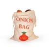 ZEYNA CRAFT 30x40CM Cotton Onion Storage Bag, Bulb Storage bag,