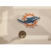 Unbranded Miami Dolphins 3"X2.25" EMBROIDERED IRON ON PATCH