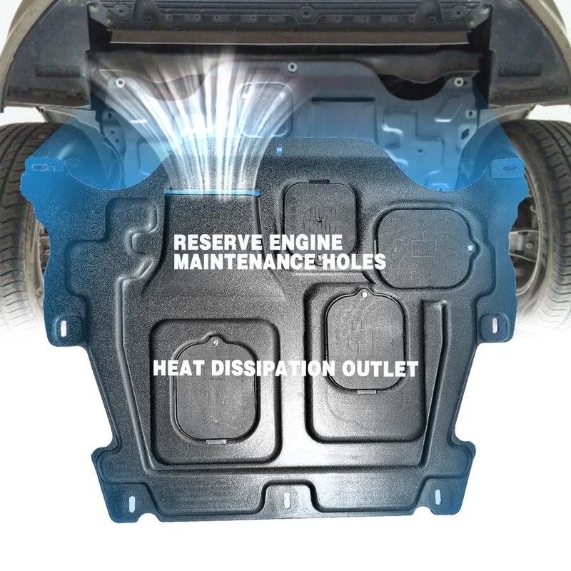Front Engine Splash Shield Fit for Volvo S80 2012 2013