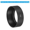 PATIKIL 46 mm Lens Hood Standard Focus Matte Surface Anti-Reflective