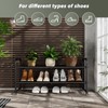 SUFAUY 2 Tier Mesh Shoes Rack for Closet, Stackable All