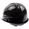 Uvex Superboss Work Helmet with Slots for Hearing Protection (Black)