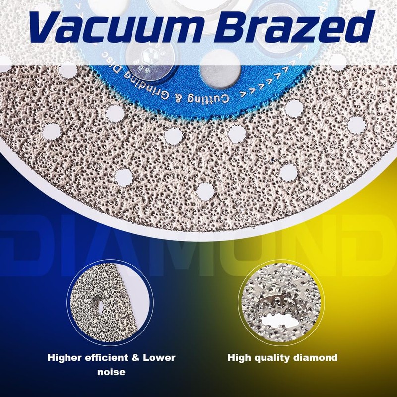 VOSIDUE 4.5" Beveling Diamond Blade Granite Cutting Diamond Blade Fast