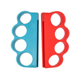 DFsucces Controller Grip Boxing Game Grip for Adults and Kids Thumb Caps 2 Pack (Red+Blue)