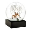 CoolSnowGlobes Deer in The Woods Cool Snow Globe