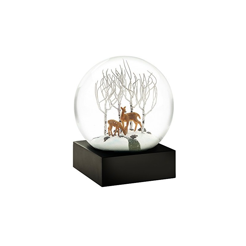 CoolSnowGlobes Deer in The Woods Cool Snow Globe