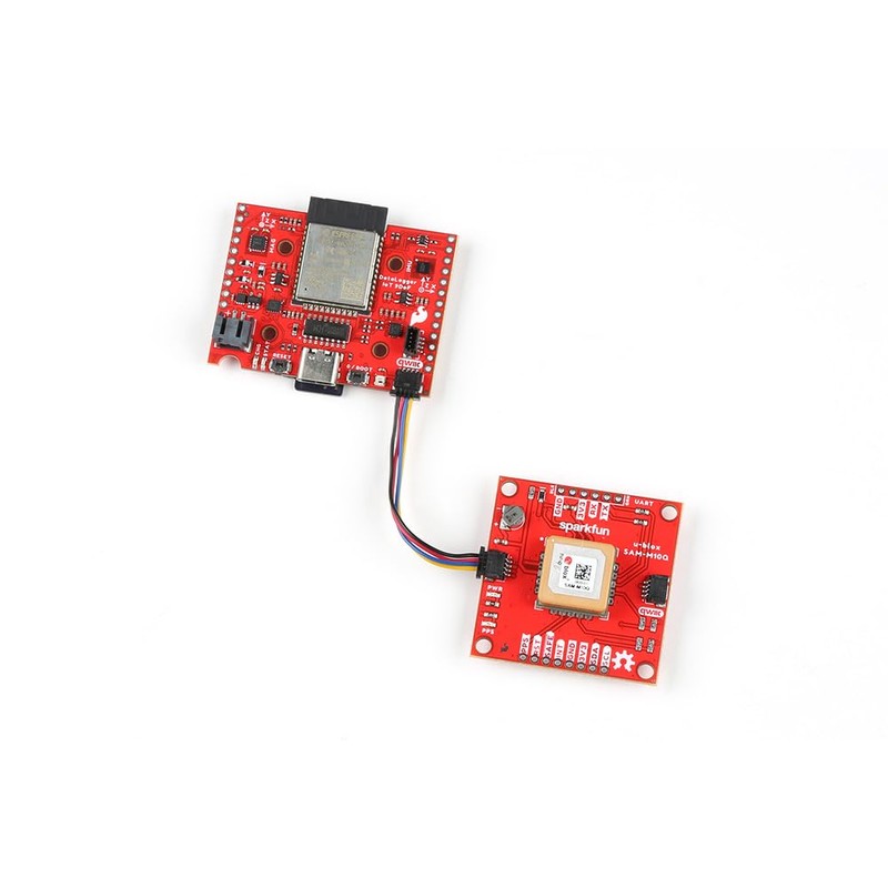 SparkFun DataLogger IoT, ESP32-WROOM-32E Module, MAX17048 LiPo Fuel Gauge, Dimensions: