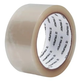 Cinta de empaque Truper CTR-50 48mmx50m color transparente                                                                                            