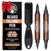 Viking Revolution Beard Pen (2-Pack) Waterproof Beard Filler Pen with