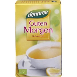 dennree Organic Guten Morgen Herbal Tea (2 x 30 g)