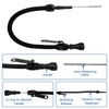 BGEHHCY Trans Flexable Dipstick for LS Car Engines LSX LS1