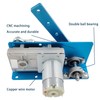 JQDML DIY Reciprocating Swing Motor,Swing Angle 20-120 Degrees Adjustable Speed