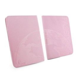 TUFF LUV Nappa Leather Passport Holder Case - Pink, rose
