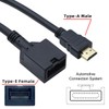 CY Cable 4K HDMI 1.4 tipo E hembra a tipo