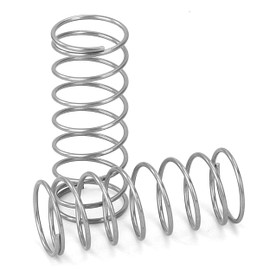 GUNGY Compression Spring Stainless Steel Spring Compression Springs 25 mm Wire Diameter 0.65 mm Outer Diameter 10 mm Length 25 mm Maximum Spring Force 0.45 kg Pack of 10