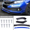 KEEPDSGN 4PCS Universal Car Front Bumper Lip Body Kit Splitter