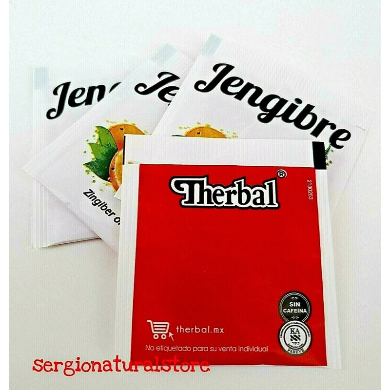 Therbal Ginger Tea / Te de Jengibre Therbal Brand 25