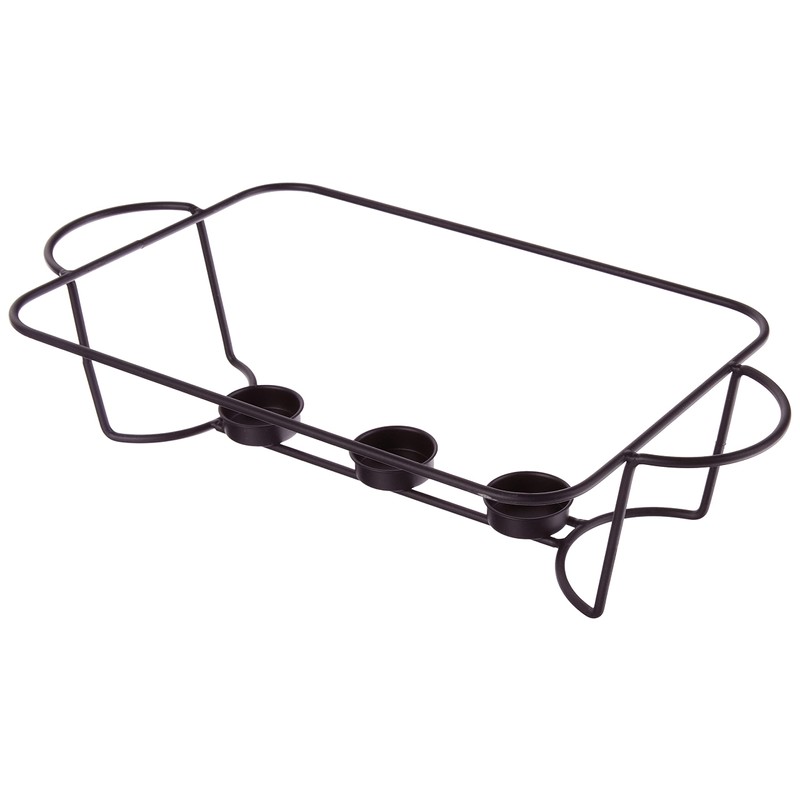 Le Regalo Stoneware 3-Piece Baking Dish, Glass Lid and Metal
