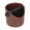 PENO Coffee Grinding Waste Bin, Plastic Coffee Knock Box Scratch