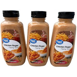 Chicken Finger Dipping Sauce, Dupe for Famous Canes Sauce, 12 fl oz Bottles 3-Pack