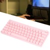 Mechanical Keyboard 64 Key RGB 3 Mode Ergonomic Layout Knob