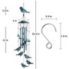 Monsiter QE Bird Wind Chimes for Outside, Outdoors Wind Chimes