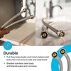 Eastman 36 Inch Steel-Flex Faucet Connector, Braided Stainless Steel Supply