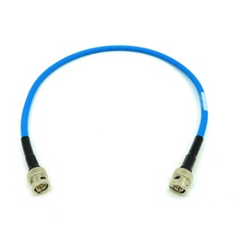 AV-Cables 3G/6G HD SDI BNC RG59 Cable Belden 1505A - Blue (150ft)