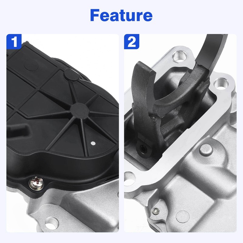A-Premium 4WD Differential Vacuum Actuator Compatible with Toyota 4Runner 2005-2009