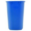 Rubbermaid Commercial Products Wastebasket Recycling Small 12L Blue FG295573BLUE