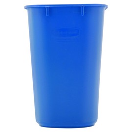 Rubbermaid Commercial Products Wastebasket Recycling Small 12L Blue FG295573BLUE