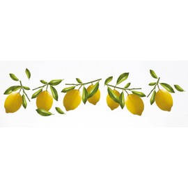 PLAGE 157005 Wall Sticker Lemons 2 Sheets 29.7 x 21 cm