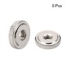 sourcing map Round Knurled Thumb Nuts Conector Lock Adjusting nuts,
