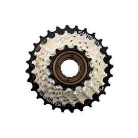 Shimano MF-TZ510-7 7S 14-28T Multiple Freewheel with Spoke Protector EMFTZ5107428CP TOURNEY (Tani)