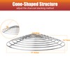 onlyfire Charcoal Grate Fire Grate, BBQ High Heat Charcoal Plate