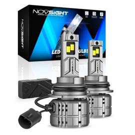 NOVSIGHT 9007 Fog Bulbs 88000LM, 900% Ultra Bright 9007 Fog Bulbs, Pack of 2