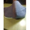 Handmade [LARGE]washed denim, cloth Face Mask neck with adjustable Closure