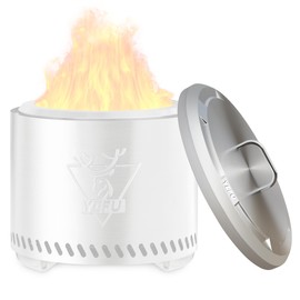 YEFU Fire Pit Lid for Solo Stove Bonfire 19.5 Inch, Portable 304 Stainless Steel Cover Accessory for 19" Outdoor Firepit, Waterproof Anti-Dust and All-Weather Resistant