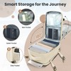 KIRFEIHT Carry-Ons 40x20x25 for Ryanair Travel Bag Underseat Cabin Bag