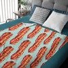 Bacon Blanket Soft Fluffy Cozy Warm Luxury Flannel Throw Blankets