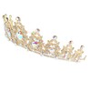 Coronas y Tiaras de Boda con Diamantes de Imitación para