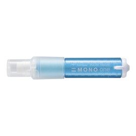 Tombow, Mono One eraser, refillable transparent blue