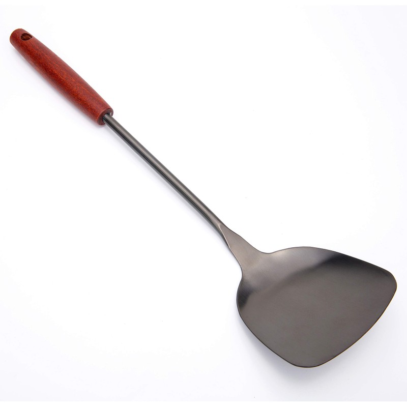 FJNATINH Wok Spatula 15 inches Spatulas for Wok, Stainless Steel